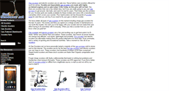 Desktop Screenshot of gasscooters.net